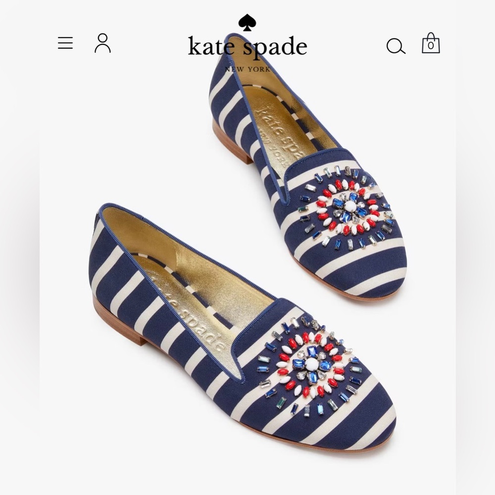 Kate Spade Tia firework Loafers